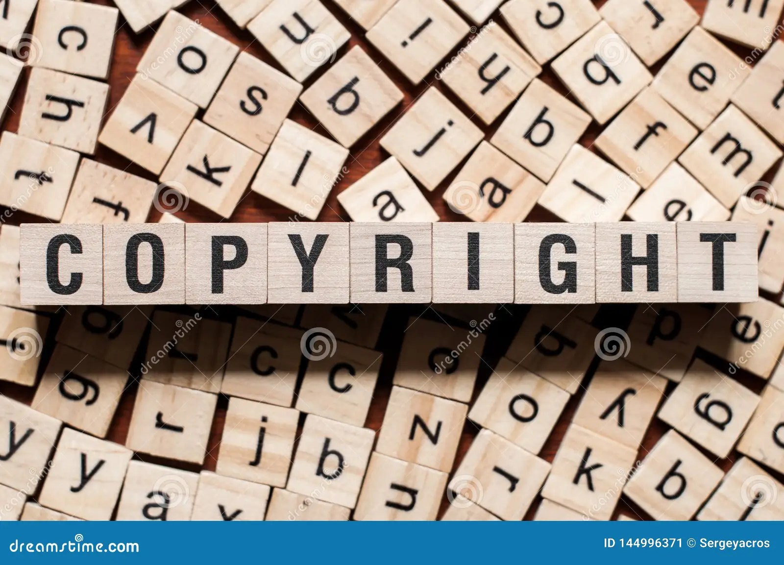 Copyright word concept stock image. Image of protection 144996371