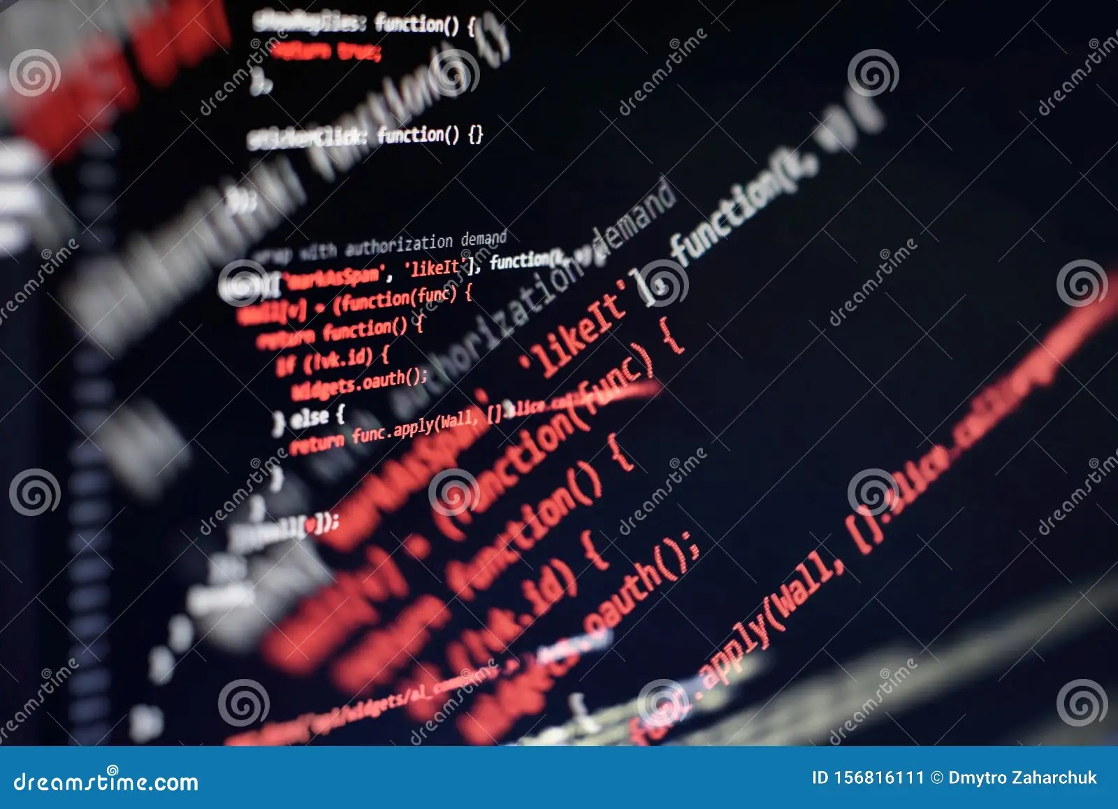 Programmer Workplace. Big Data Storage And Cloud Computing