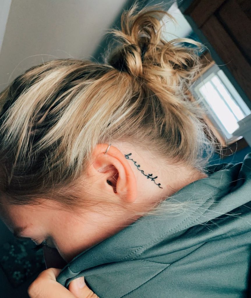 30+ Charming Behind the Ear tattoos for Ladies in 2020 Tiny Tattoo Inc.