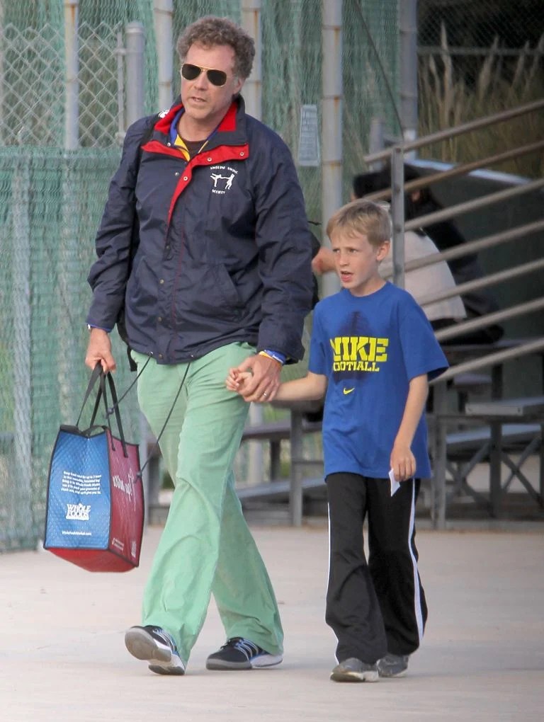 Will Ferrell and his son Magnus (aww!) Today's Parent