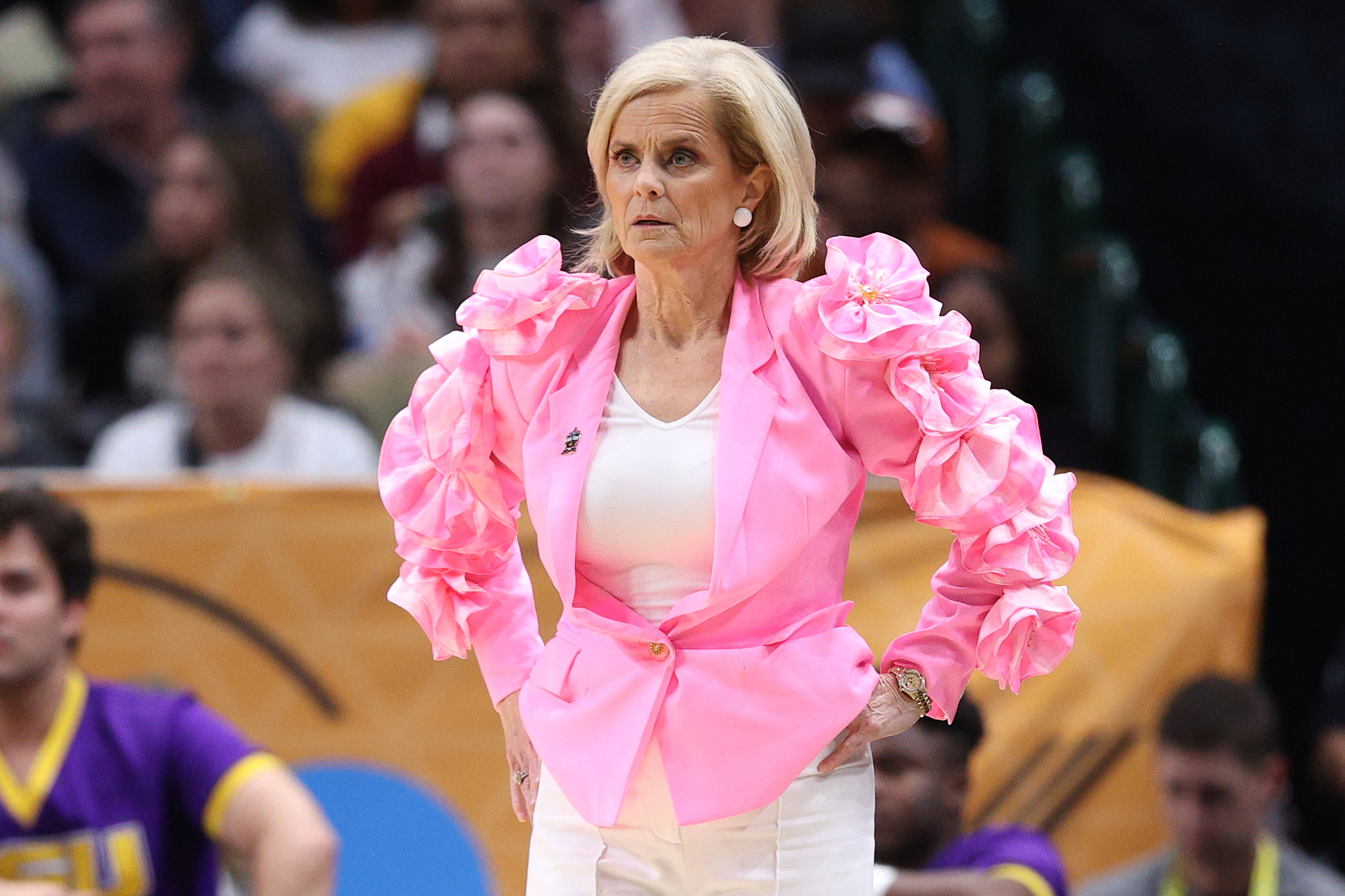 LSU Women's Basketball Coach Kim Mulkey's Outfits