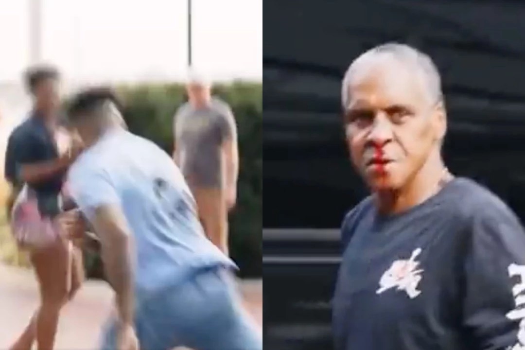 Blueface Punches Chrisean Rock's Dad to the Ground XXL