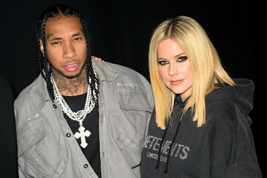 Tyga and Avril Lavigne Kiss, Dating at Paris Fashion Week Event XXL