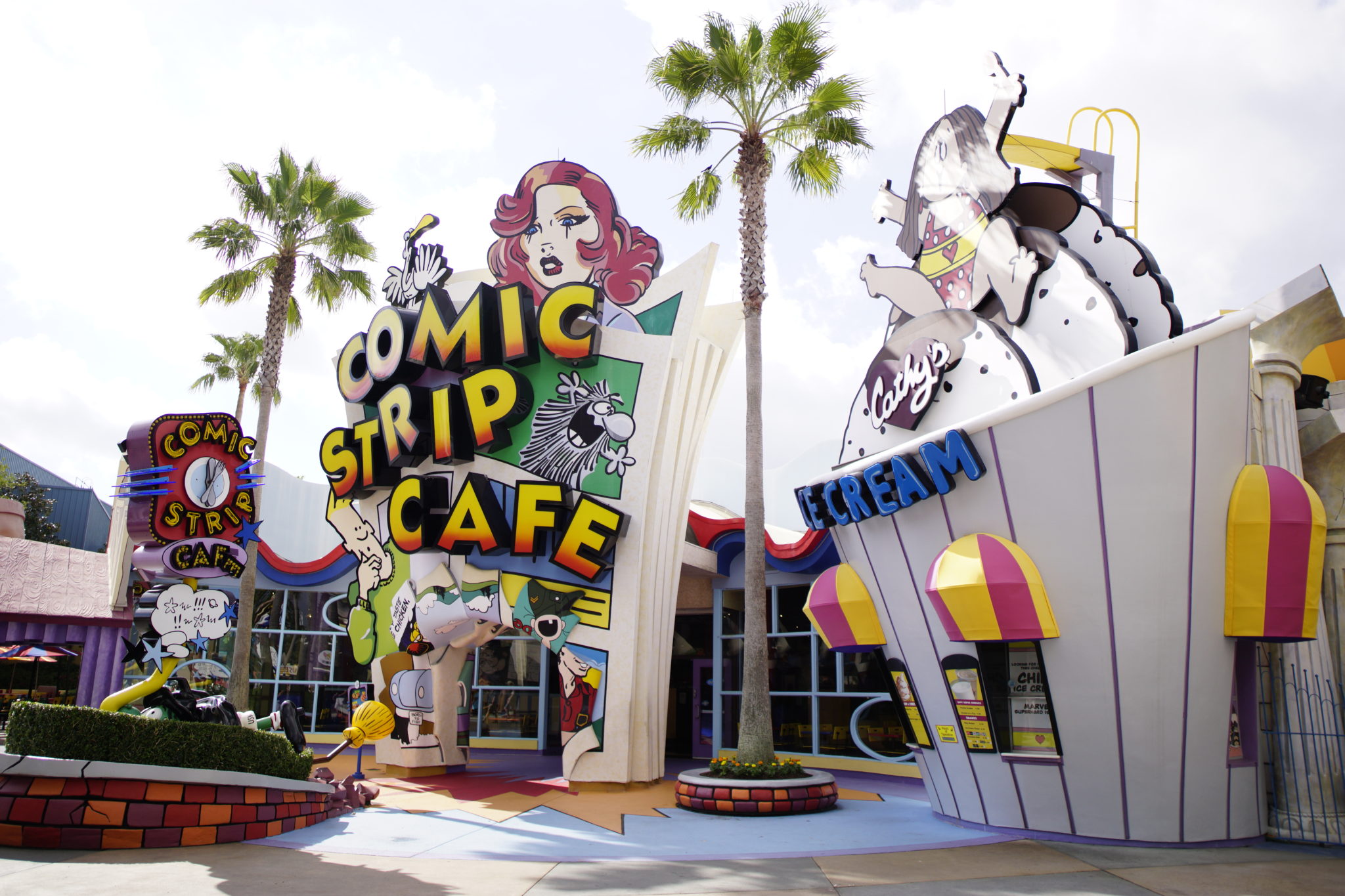 Comic Strip Cafe at Islands of Adventure