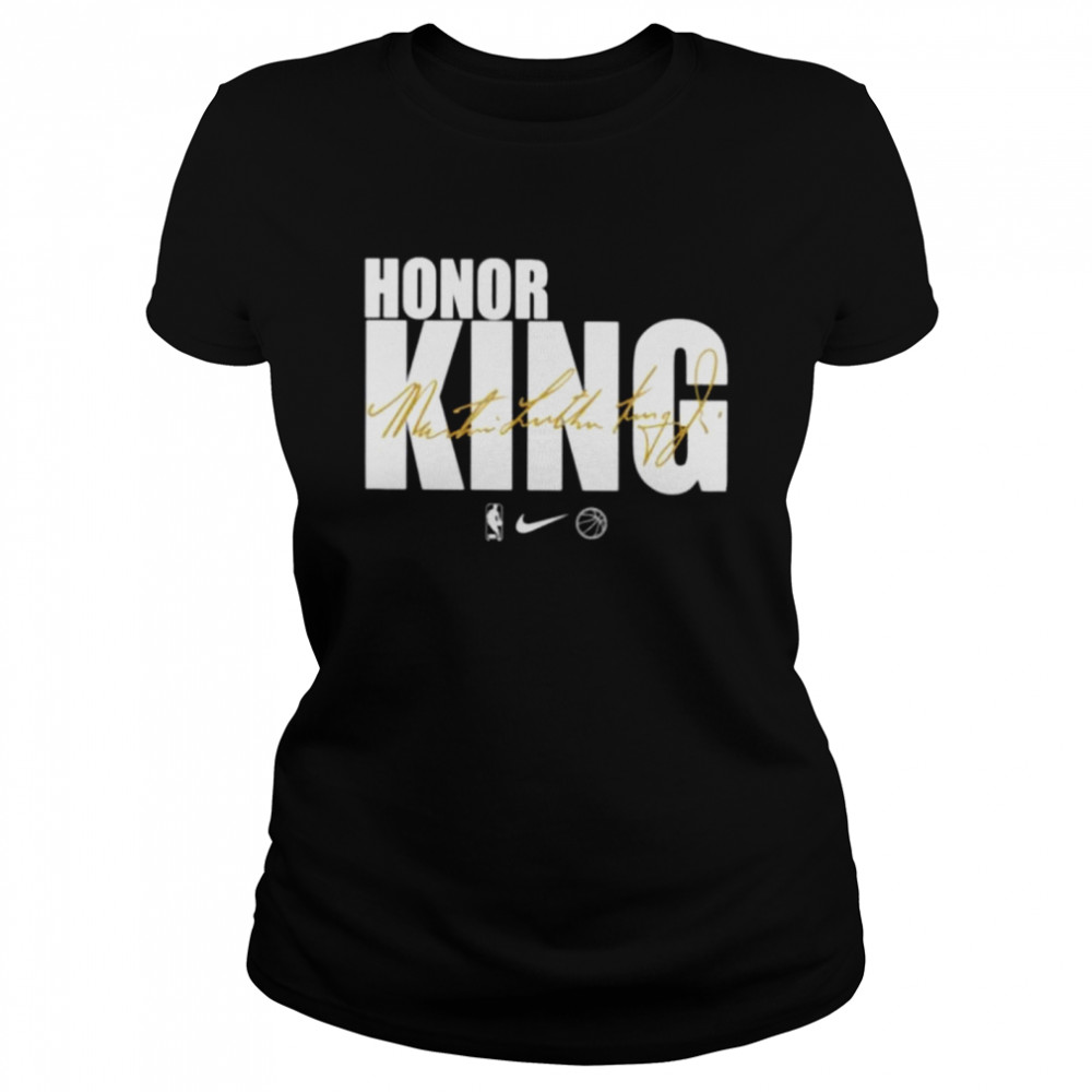 Honor king Dr. Martin Luther King signature shirt Trend Tee Shirts Store