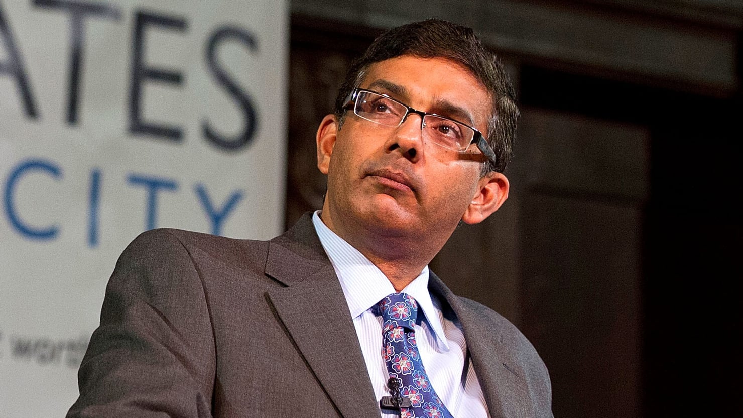 Dinesh D'Souza Makes a Big Claim About FBI Investigating Him for Being