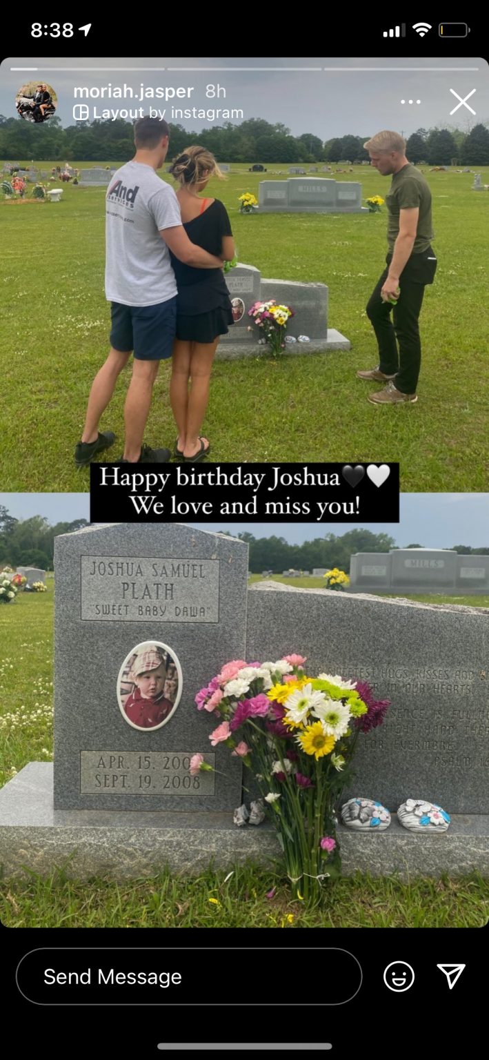 Plath Family Pays Tribute To Deceased Brother Joshua On His Birthday