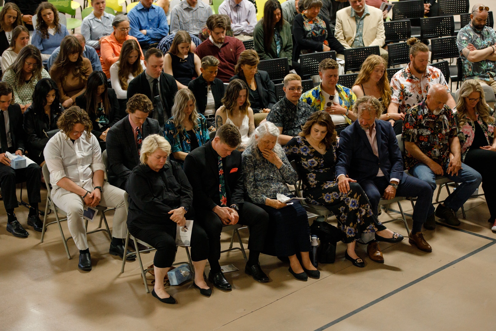 Devastated Gabriel Brown Attends Garrison’s Service Daily News