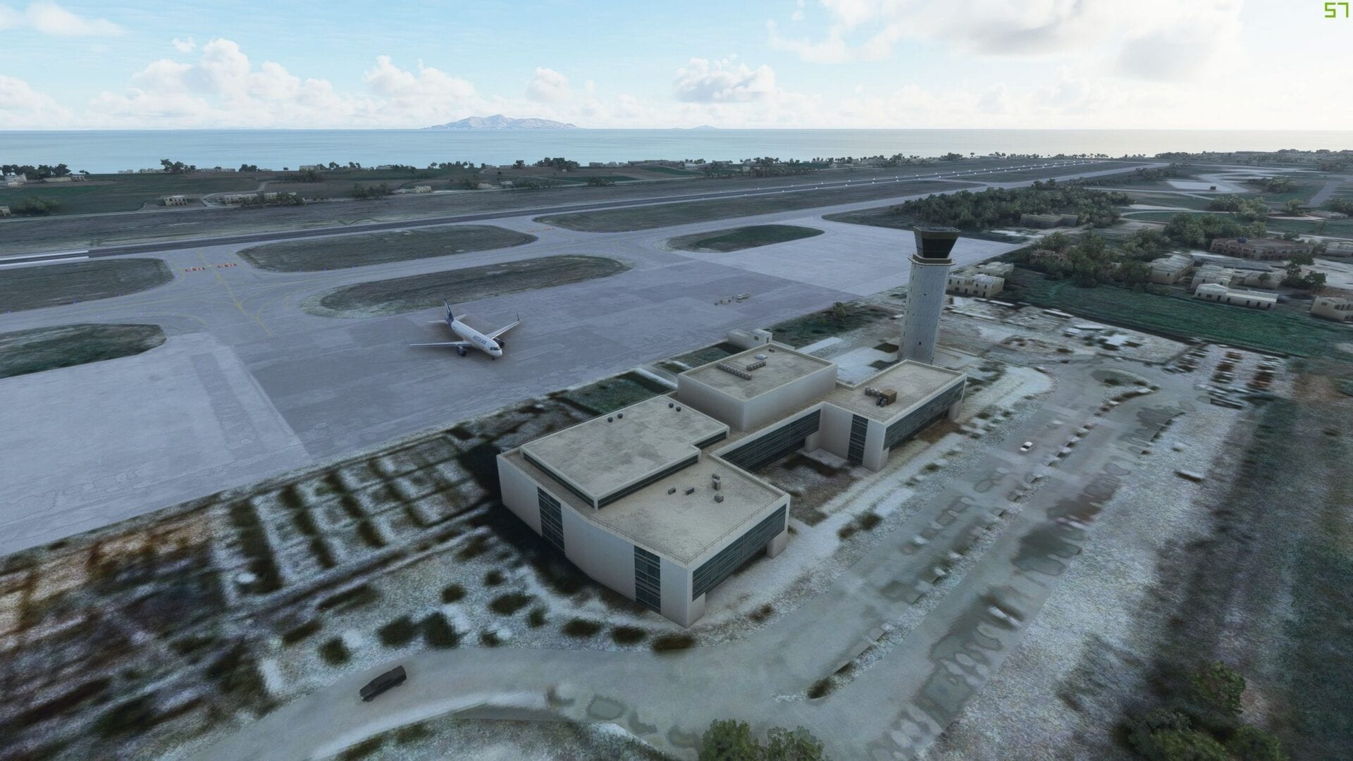 Microsoft Flight Simulator Santorini Airport