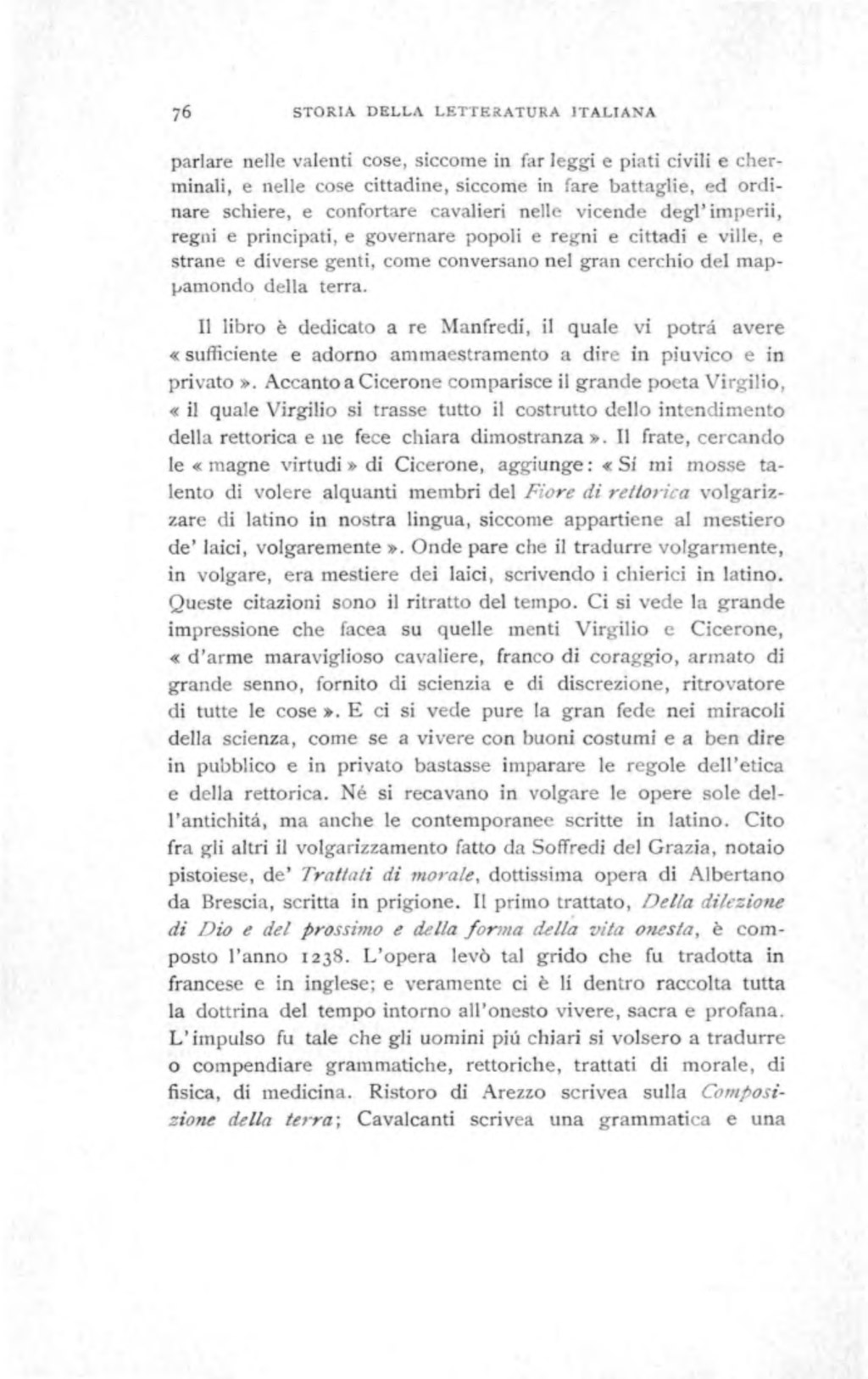 PaginaDe Sanctis, Francesco Storia della letteratura