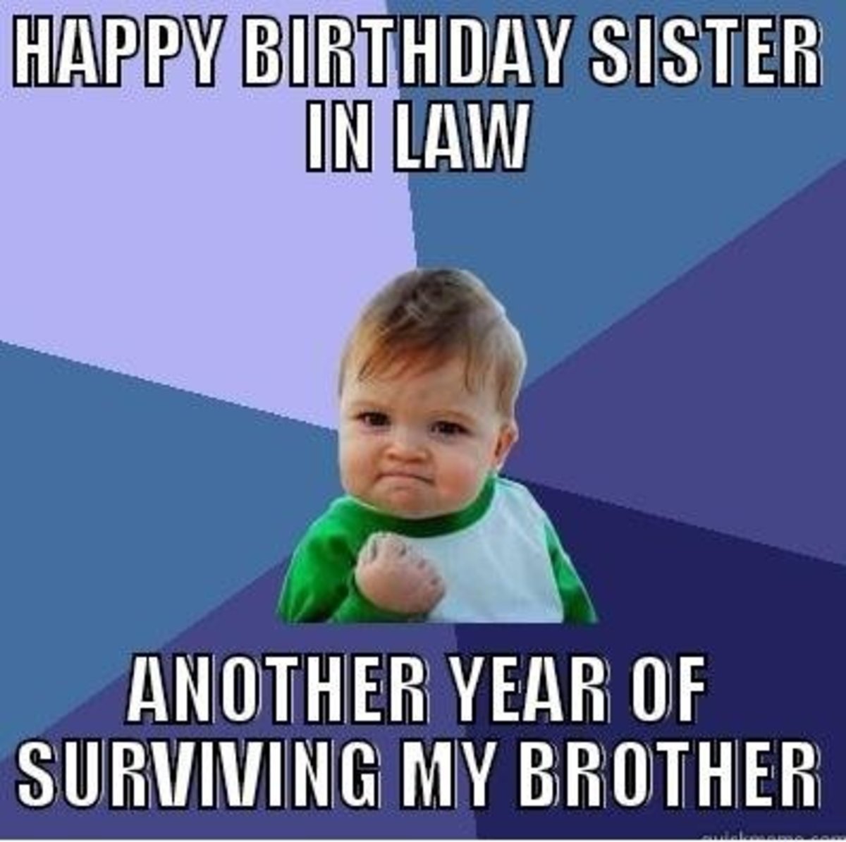 Happy Birthday Sister in Law Quotes and Meme hubpages