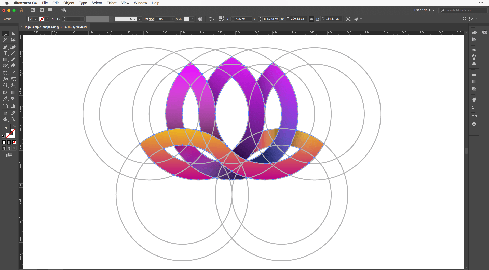 CreateSimpleLogoIllustrator Vectortwist