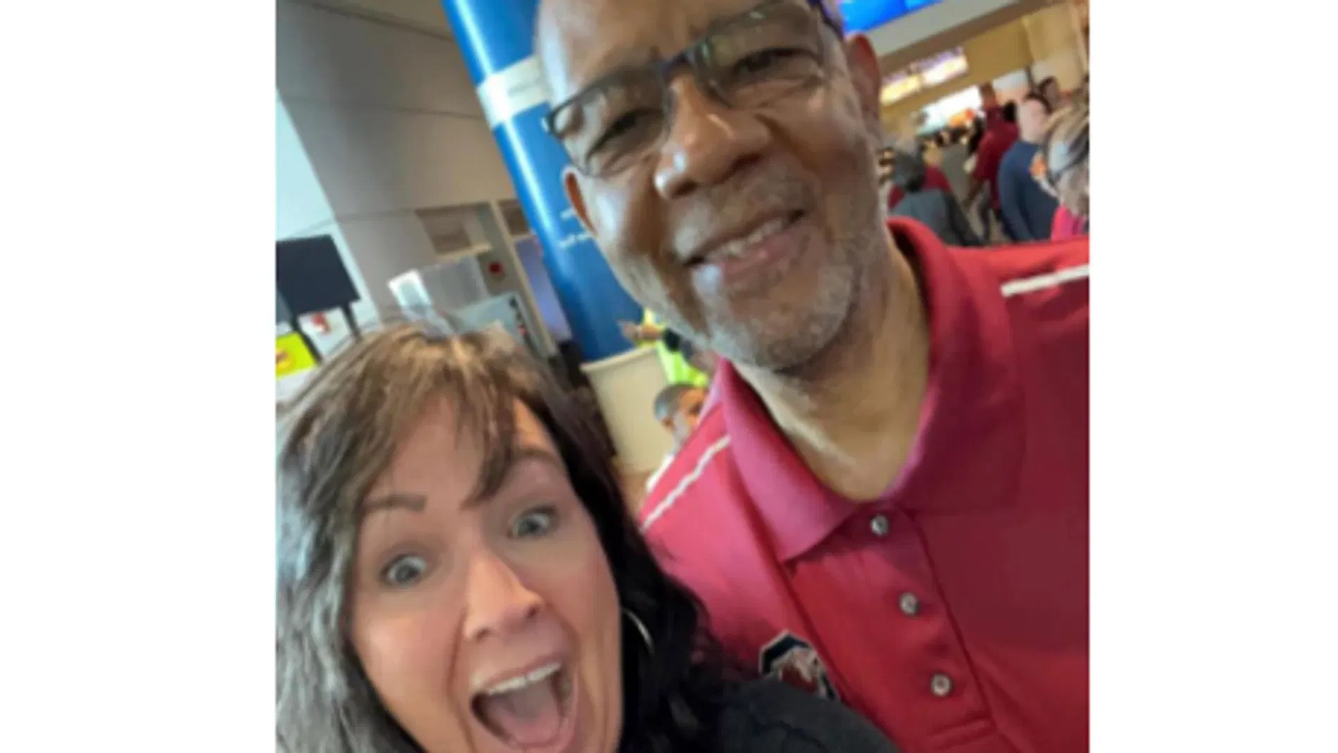 Judge Clifton Newman spotted cheering on the Gamecocks at SEC