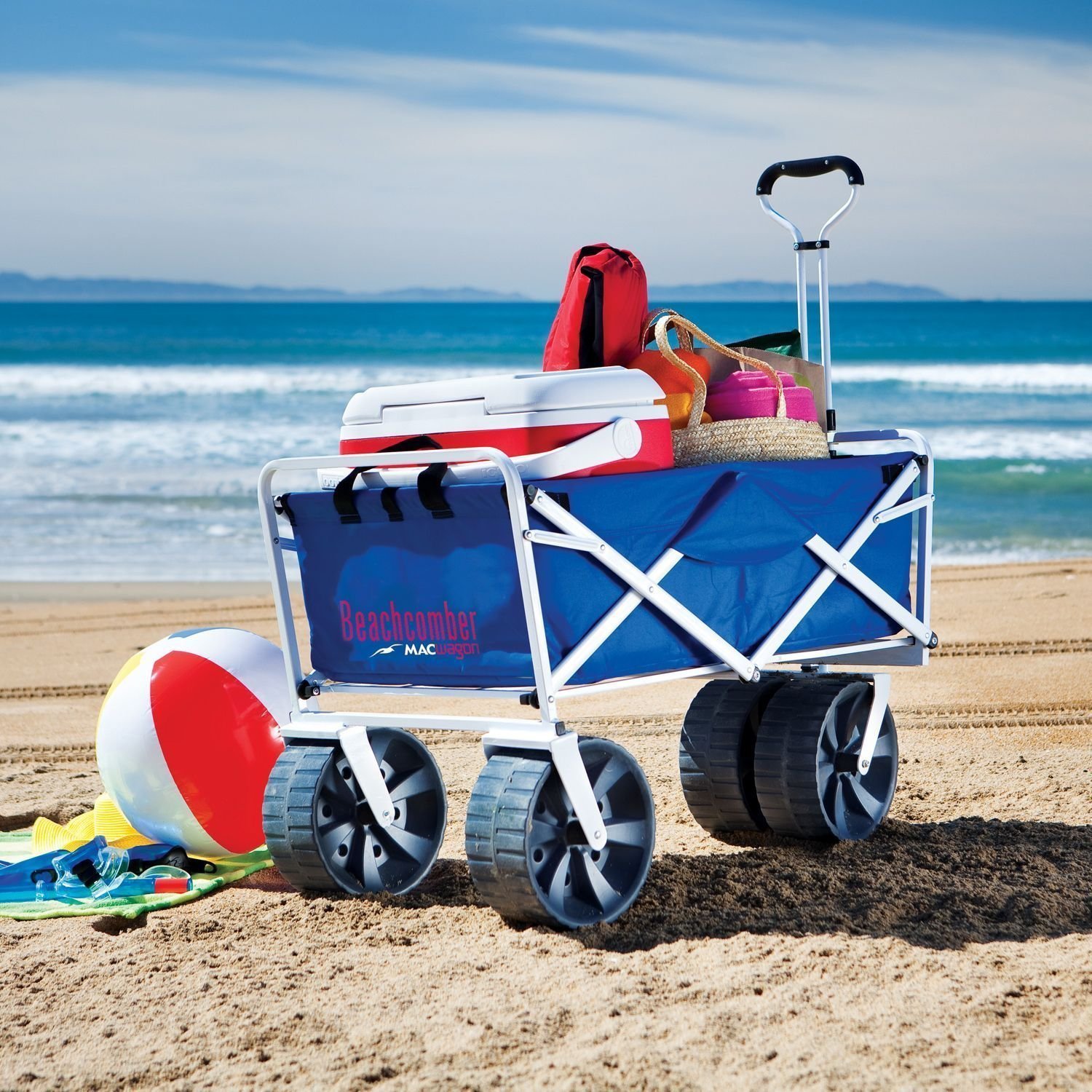 Best Beach Wagons for Soft Sand Foldable Beach Carts Wagonworld