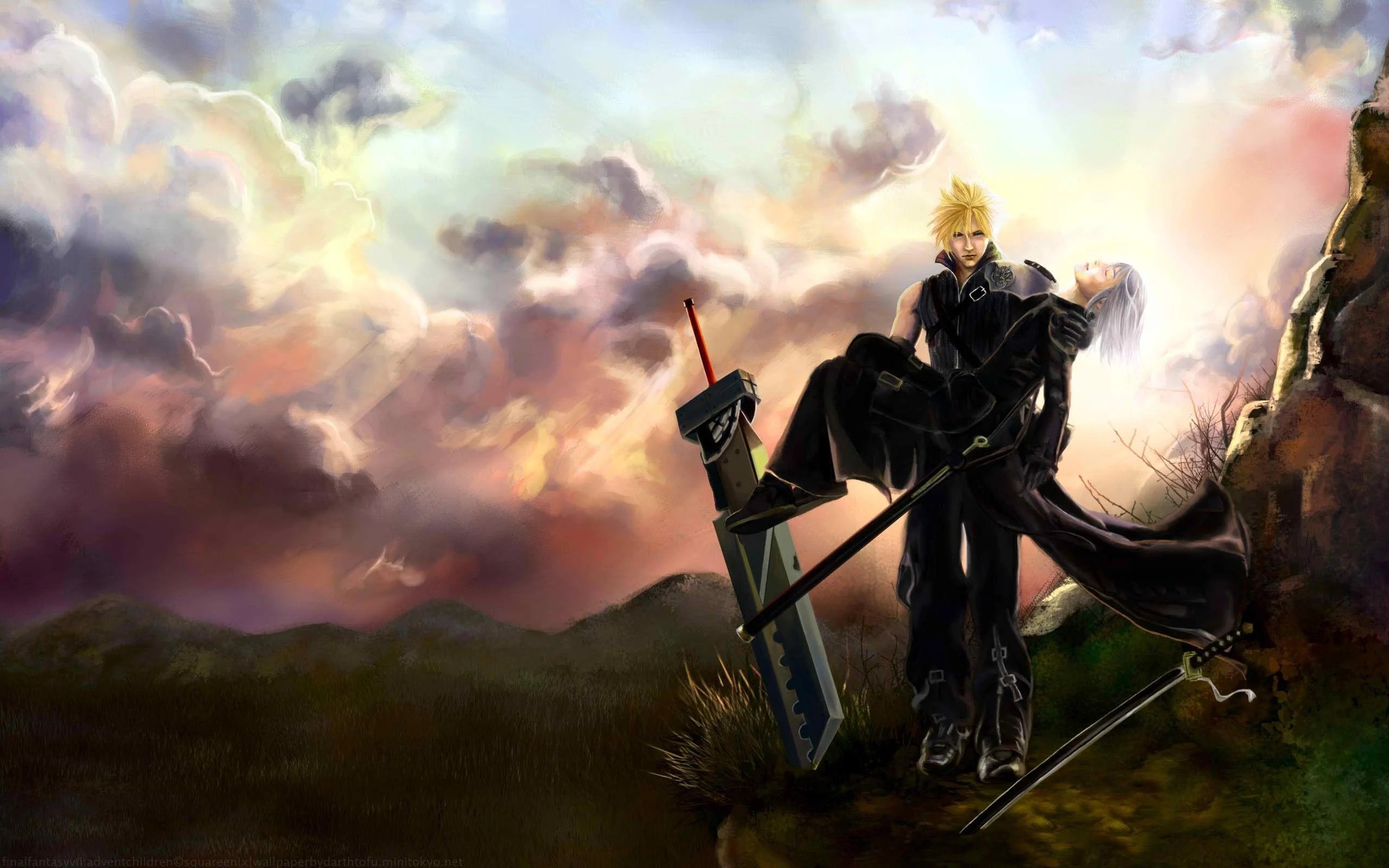 Final Fantasy Cloud Wallpapers HD Wallpaper Cave