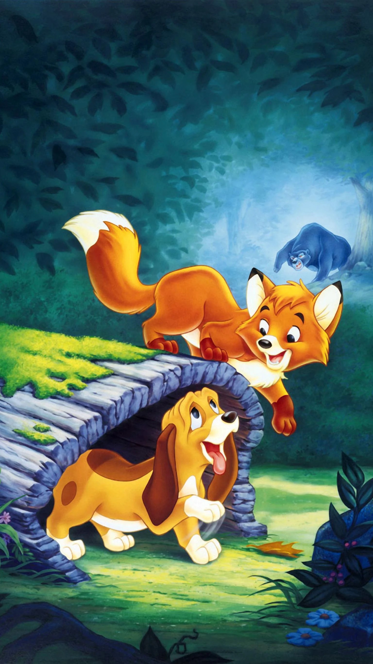 The Fox And The Hound Wallpapers Wallpaper Cave