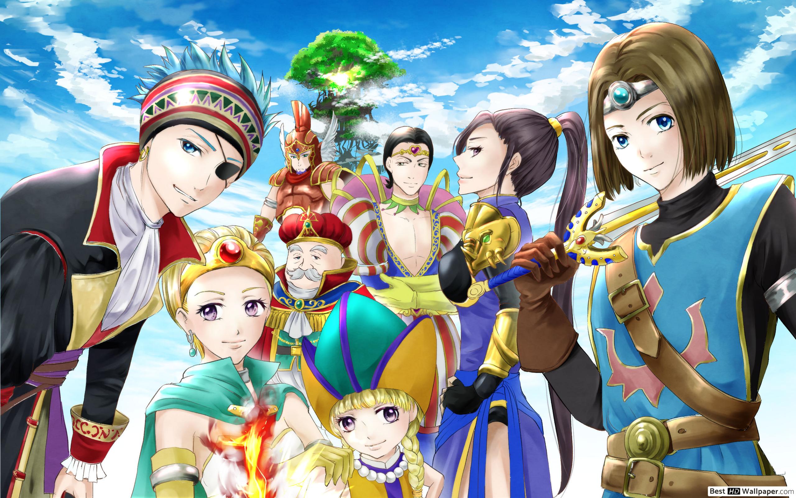 Dragon Quest 11 Desktop Wallpapers Wallpaper Cave