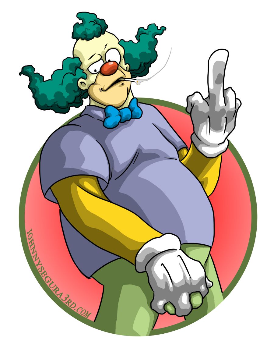 Krusty The Clown Wallpapers Wallpaper Cave