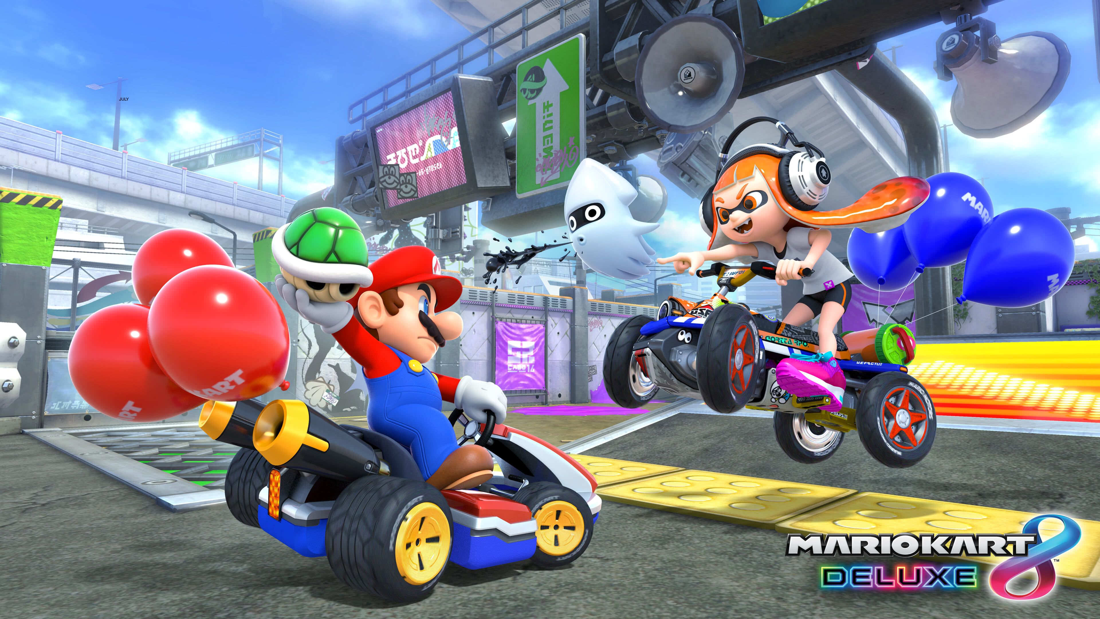 Mario Kart 8 Deluxe Wallpapers Wallpaper Cave