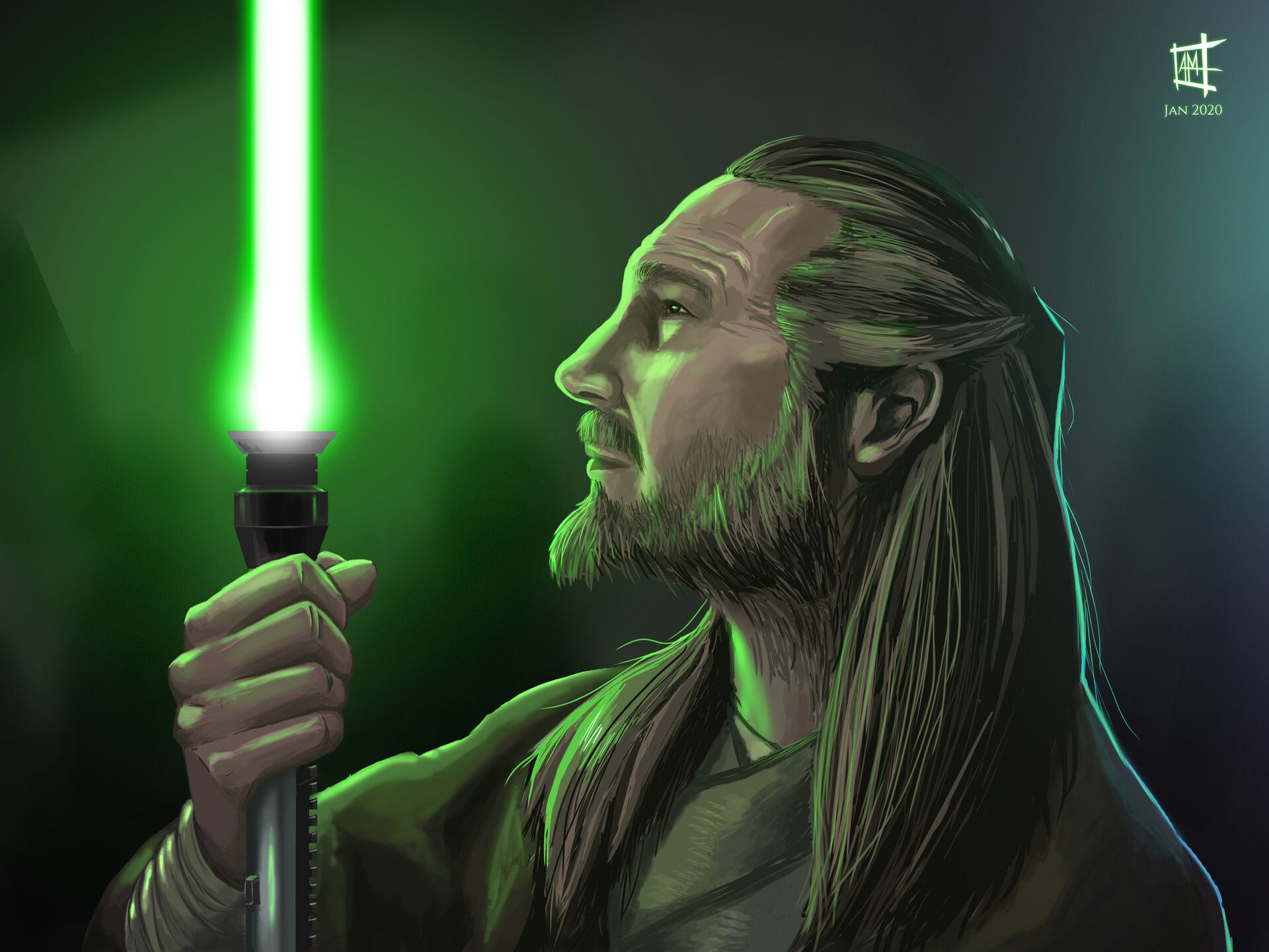 QuiGon Jinn Wallpapers Wallpaper Cave