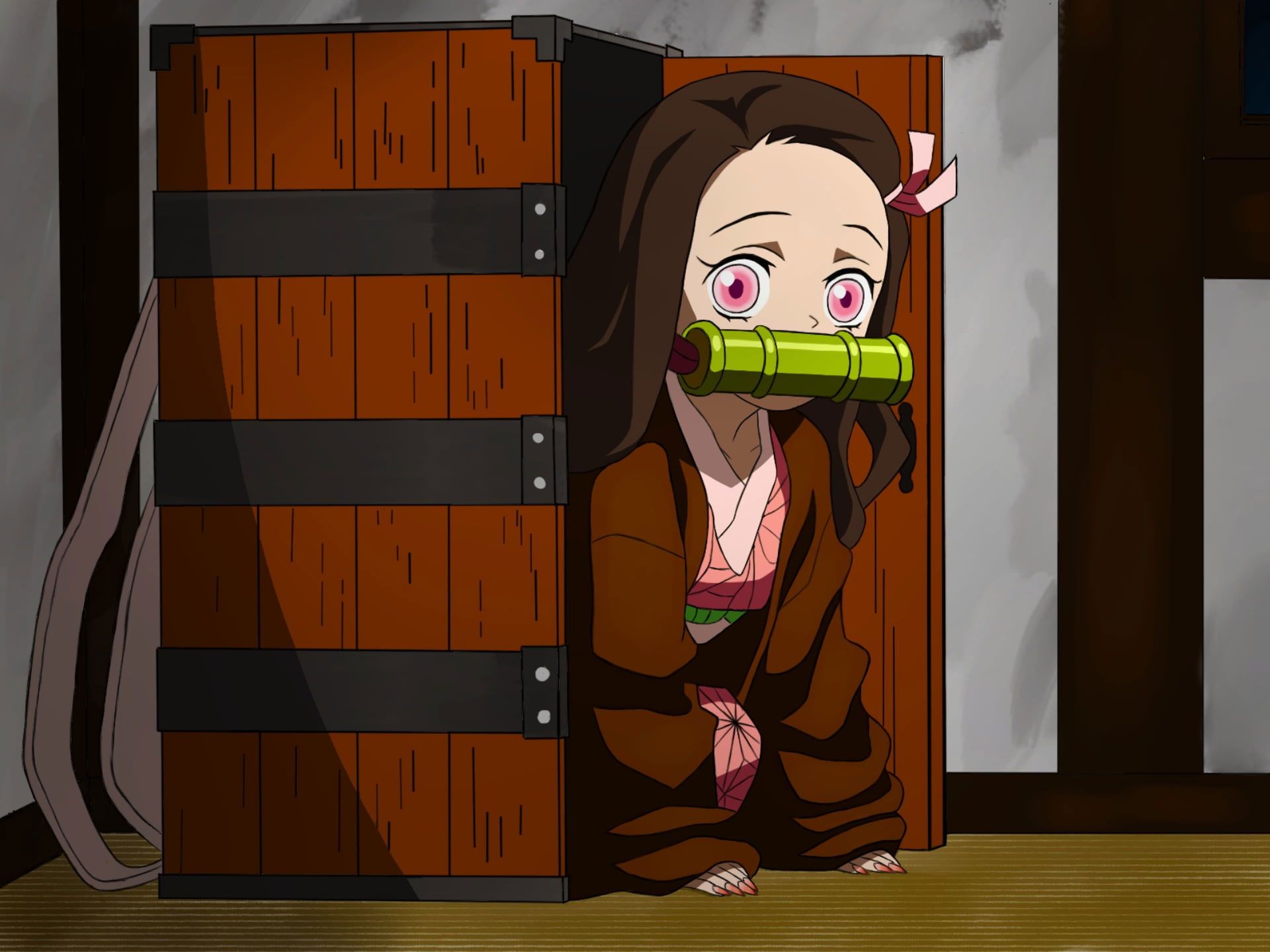 Anime Demon Slayer Nezuko Cute Wallpapers Wallpaper Cave