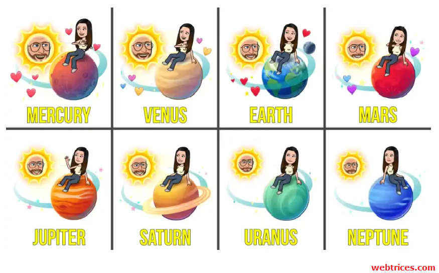 Exploring the Snapchat Order and Solar System