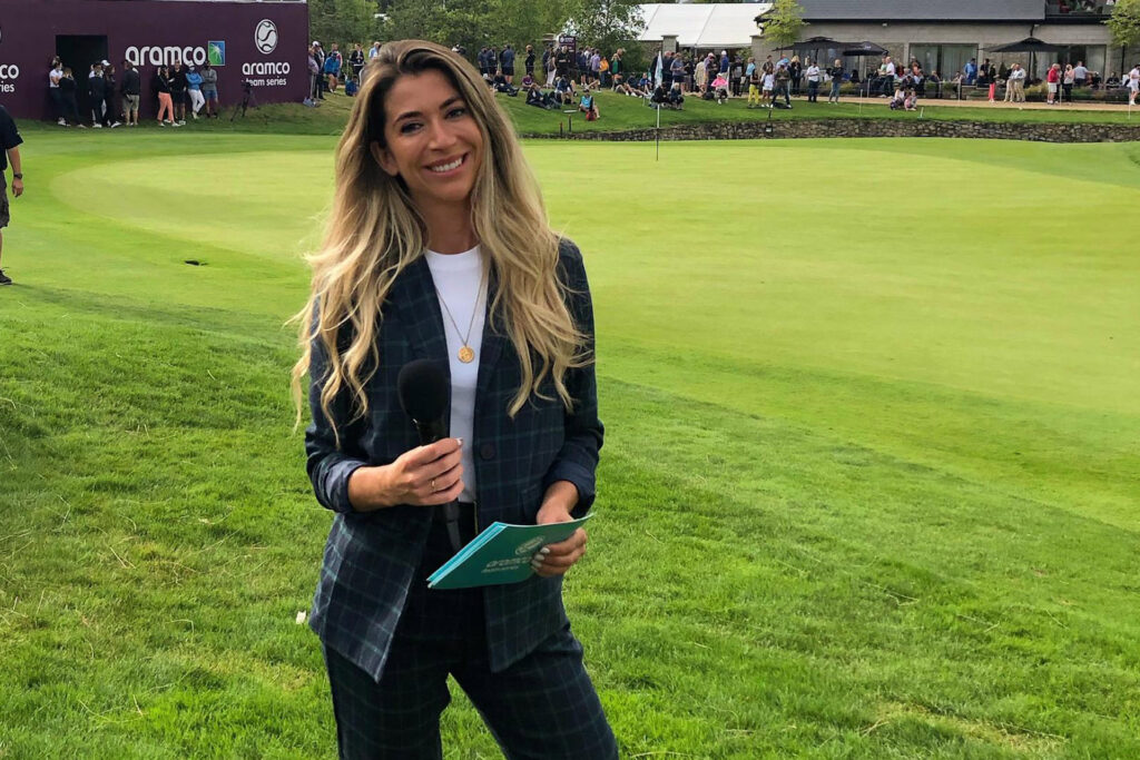 Interview Golf presenter Gabbie Partington Women & Golf