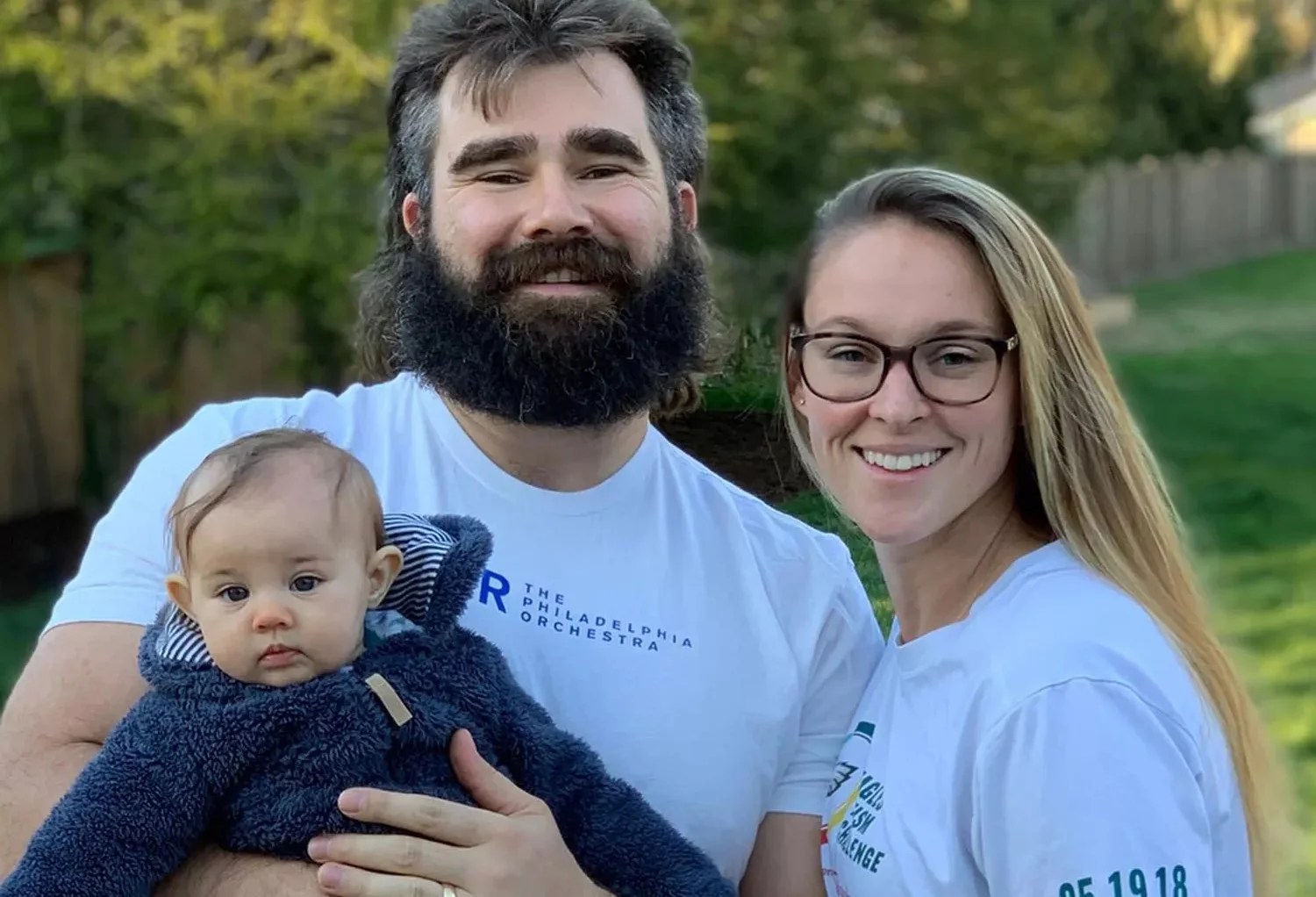 Kylie Kelce open up on how she felt when Jason Kelce goes shirtless “I