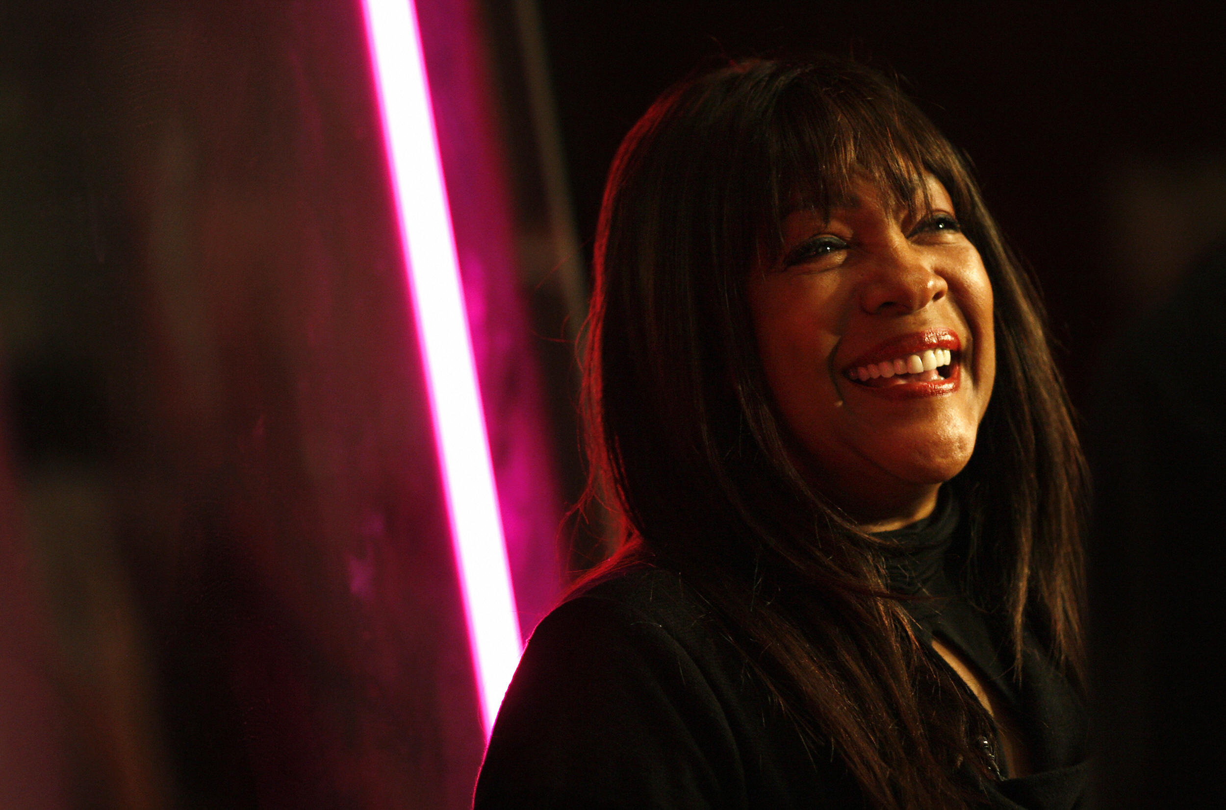 Mary Wilson, former member of the Supremes, smiles.