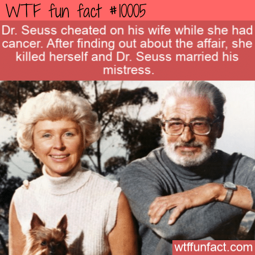 WTF Fact Dr. Seuss Cheated