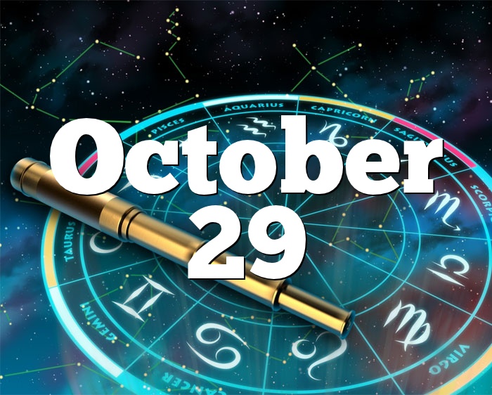 October 29 Birthday horoscope zodiac sign for October 29th