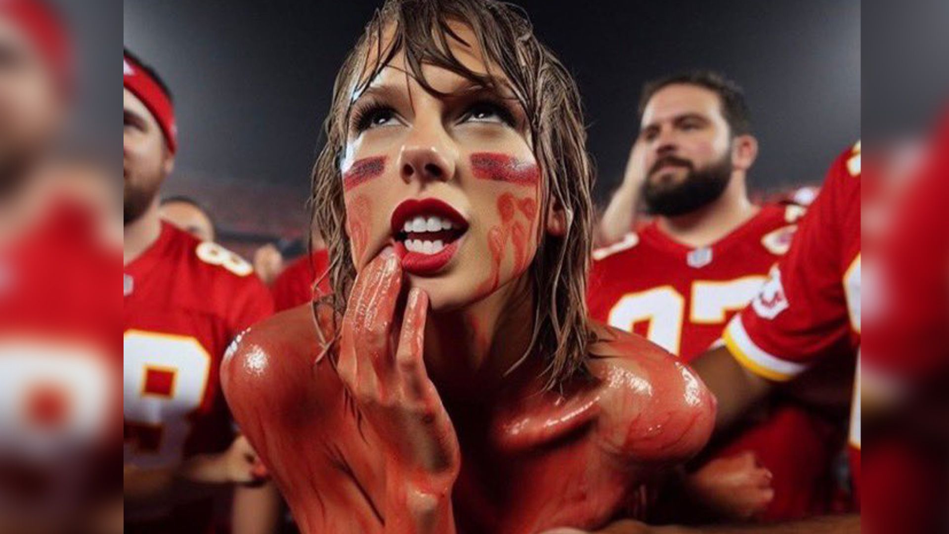 AIgenerated Taylor Swift photos go viral! Singer's freaky side Al Bawaba