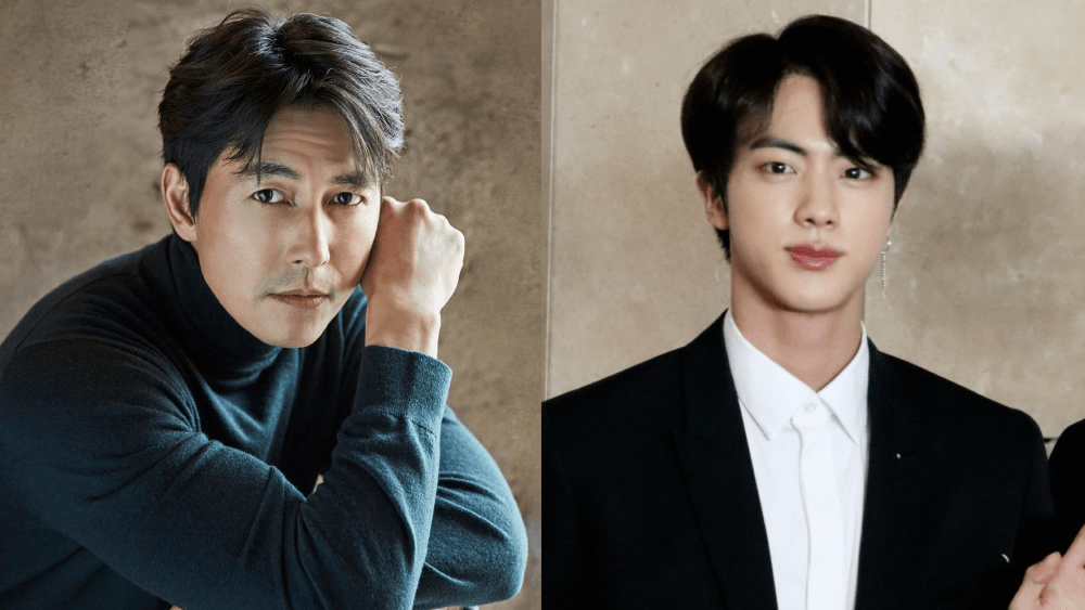 Actor Jung Woo Sung mentions Jin as his favorite artist allkpop