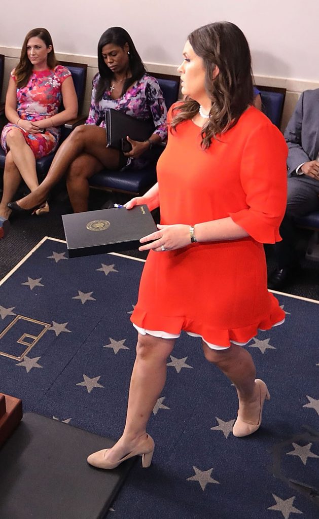 Sarah Huckabee Sanders Plastic Surgery Before and After. Body Measurements, Boob Job, Lips