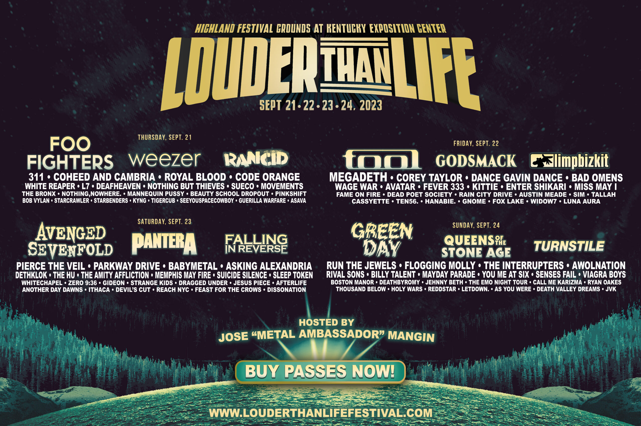 The Louder Than Life 2023 Lineup is Here! ALT 105.1