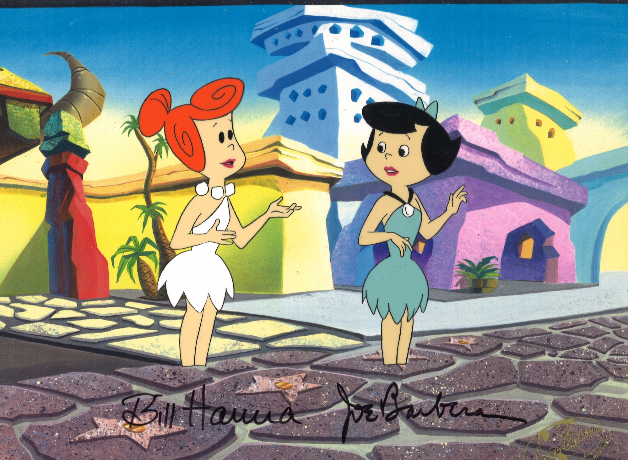 The Flintstones Betty And Wilma