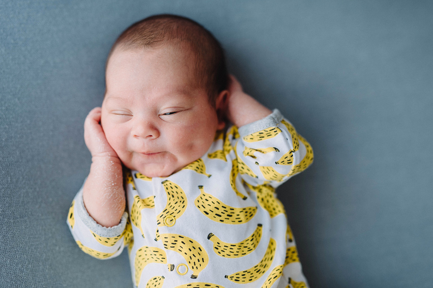 biggest dimple ever Sunshine Coast Newborn, Family & Wedding