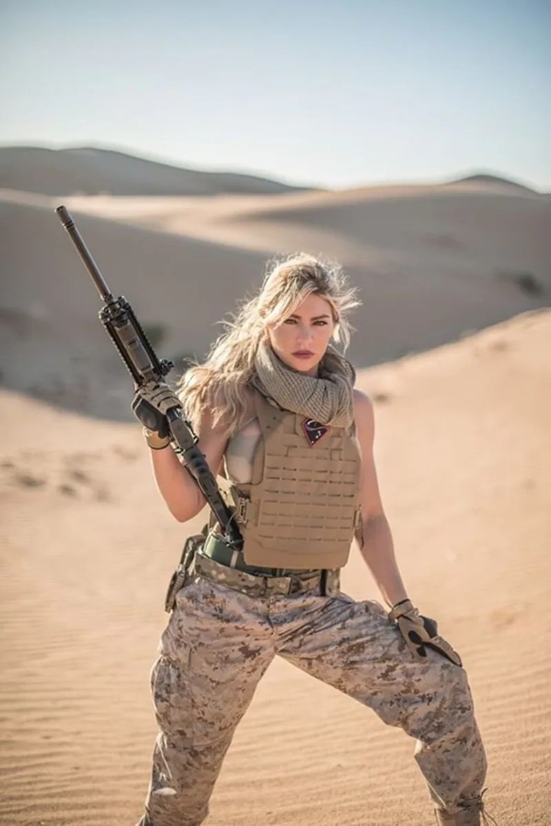The Few. The Proud. The Bikini Marine.