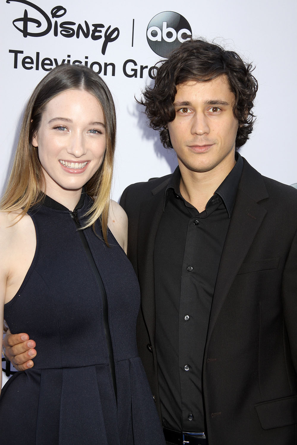 Sophie Lowe and Peter Gadiot at the 2013 Disney Media Networks