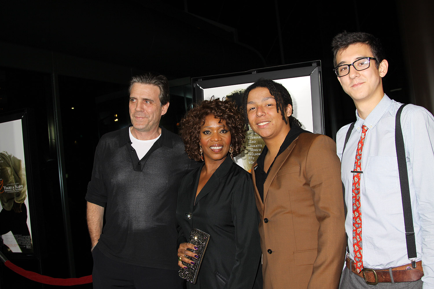 Alfre Woodard and family at the Special Screening of 12 YEARS A SLAVE
