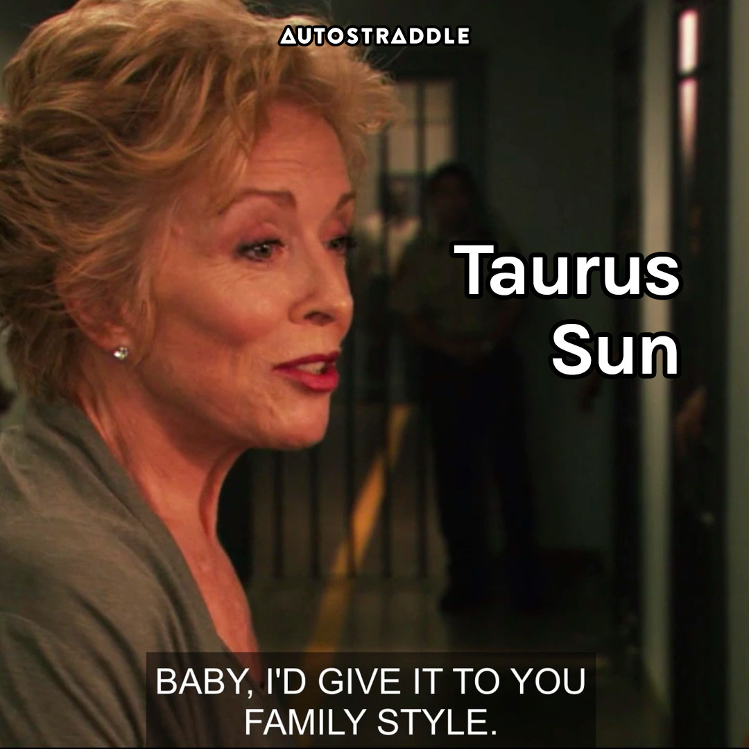 Taurus Sun: Peggy Peabody “Baby, I’d give it to you family-style.