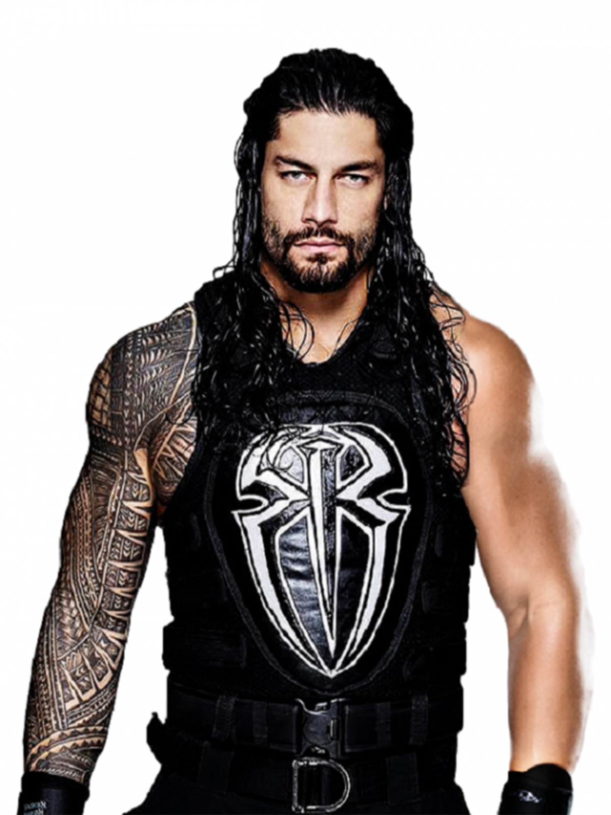 Wrestler Leati Joseph Anoa’i Leather Vest Bay Perfect