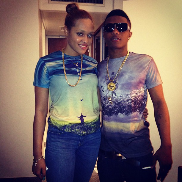 Wizkid...The Devoted Boyfriend! Music Superstar & Girlfriend Tania