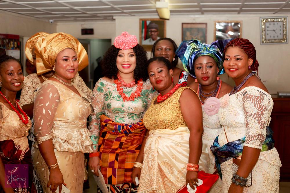 First Look Monalisa Chinda & Victor Tonye's Traditional Wedding 