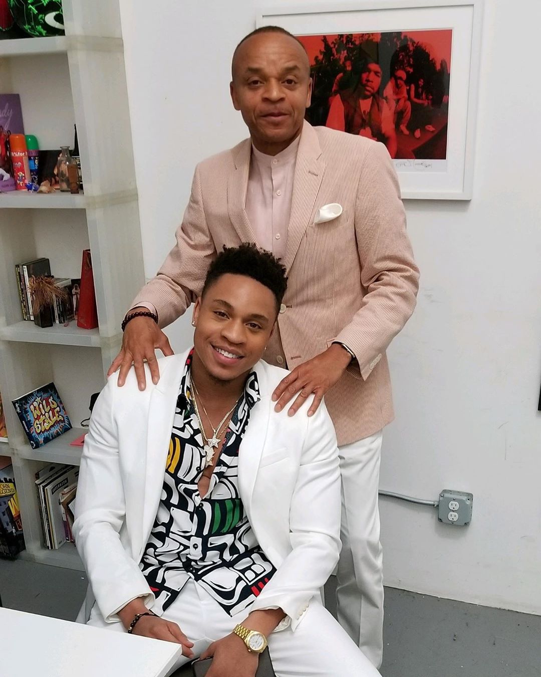 "Power" Star Rotimi Akinosho praises Father on His Birthday