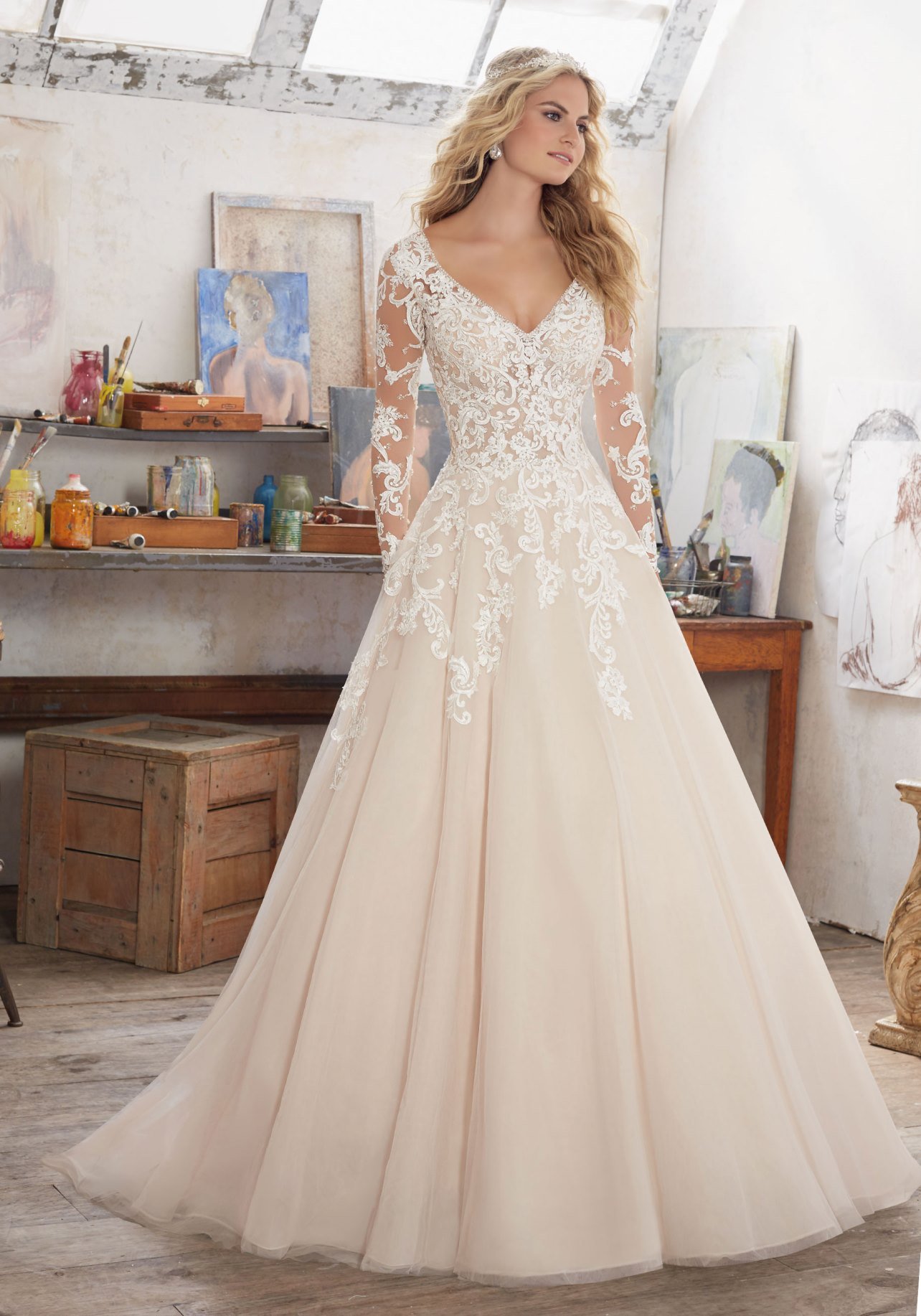Wedding Dress Mori Lee Bridal SPRING 2017 Collection 8110 Maira