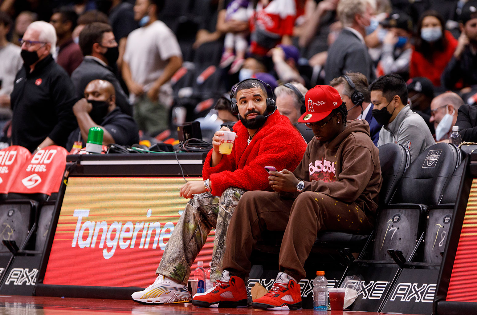 Drake Provided Color Commentary During Raptors PreSeason Game Billboard