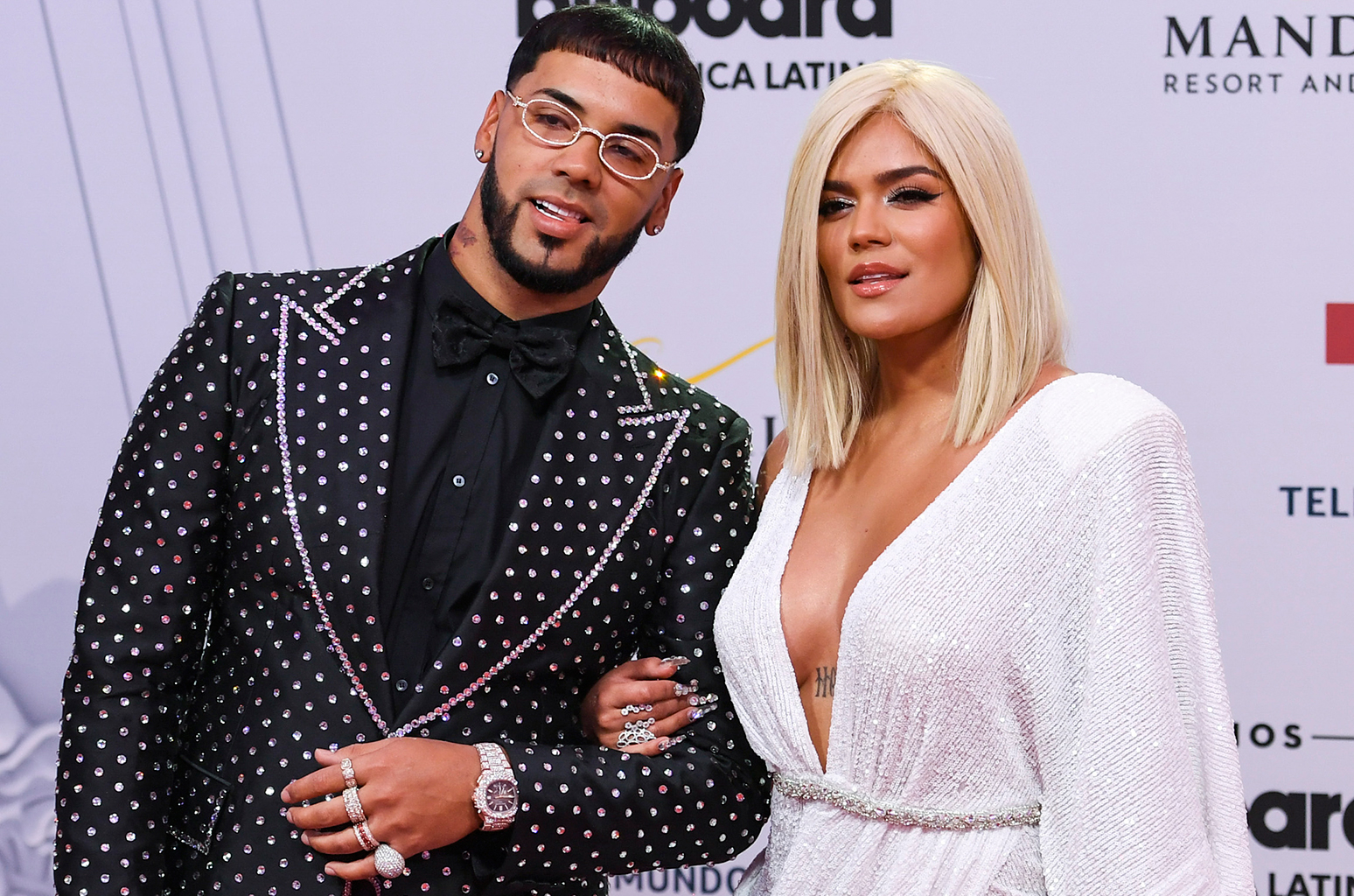 Karol G & Anuel AA Break Up See Statement Billboard