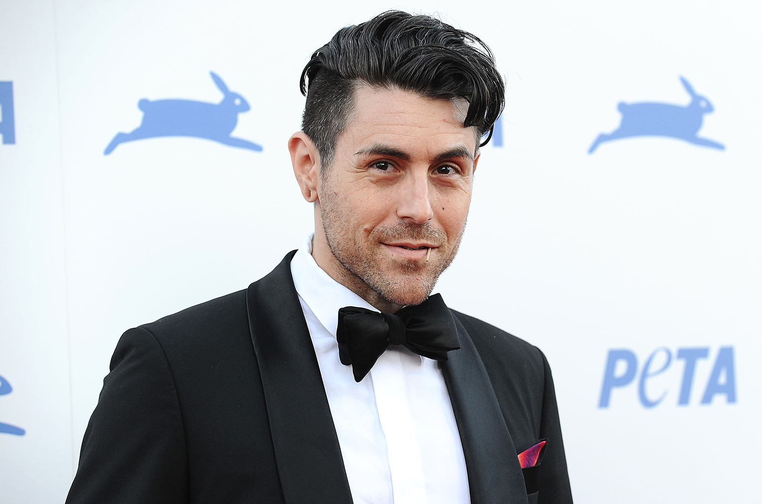 AFIâ€™s Davey Havok Gets Naked For PETA Exclusive Look Billboard