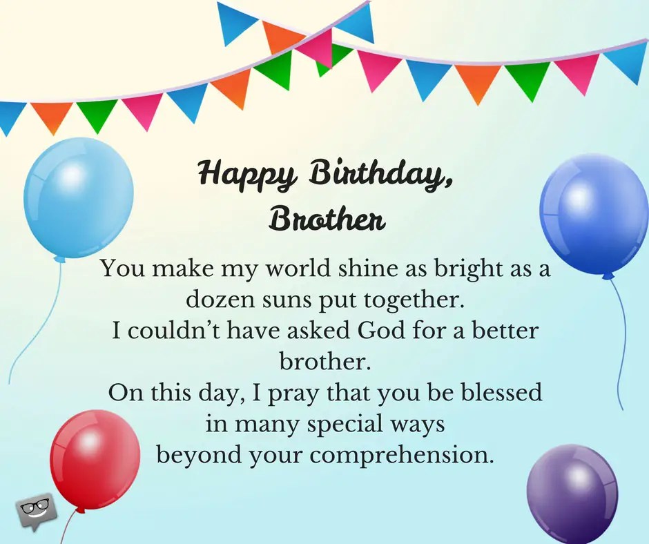 Birthday Prayers for my Brother A Blessed Celebration